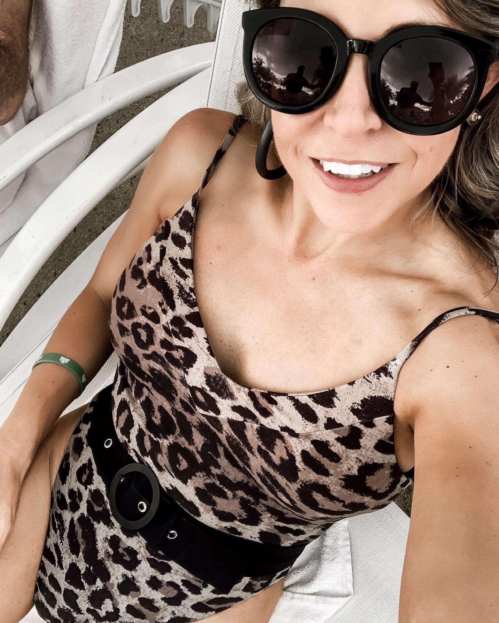 Style Blogger Life Lutzurious details her top Instagram posts and best sellers from the LiketoKnow.It app in her monthly hot list, including this leopard one piece.