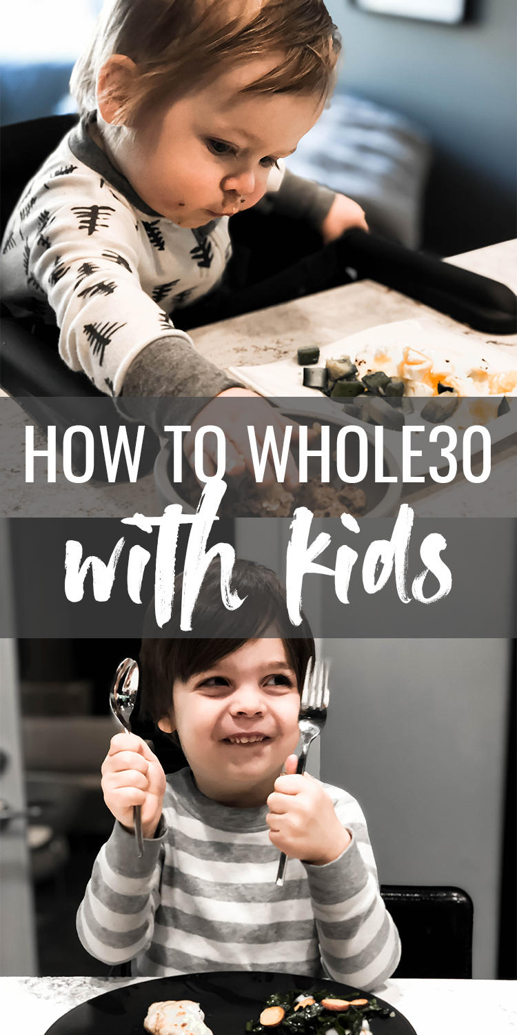 Feel like it's impossible to eat healthy with kids? Bookmark this post as style blogger Life Lutzurious shows you exactly how to Whole30 with kids and includes her favorite kids silicone dinnerware, non-toxic sippy cups, bibs, and snacks!