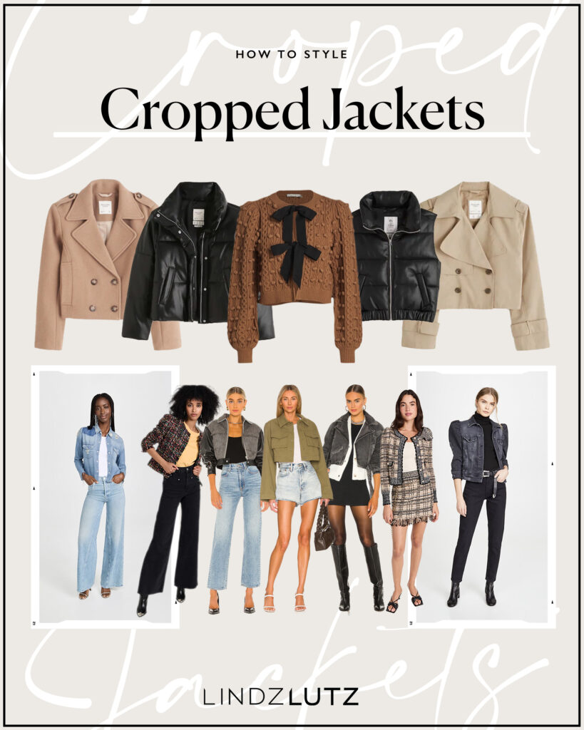 How to Style a Cropped Jacket Lindsey Lutz Lifestyle Blog